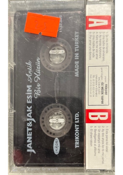 Plak Değildir Kaset Tir Janet & Jak Esim Antik Bir Hüzün Kaset