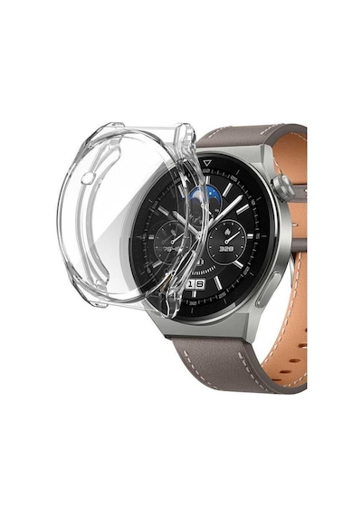 Huawei Watch Gt 3 Pro 46mm Mkst Watch Gard 02 Koruyucu Silikon - Renksiz