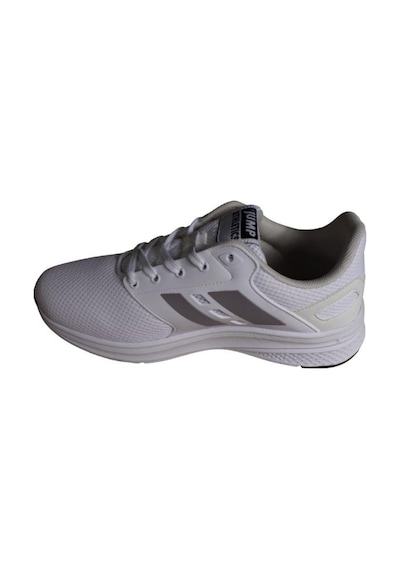 Jump Kadın Beyaz Gri Siyah Fileli Memory Konfor Taban Sneaker Spor Ayakkabı Beyaz