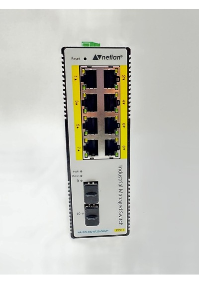 Endüstriyel Poe Switch Harici Adaptör Dahil