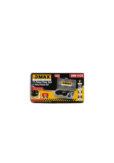 Lunaev 1in1 Buat Açma Panç Seti Metal - Ahşap - Pvc - Alçıpan - Pls. 19-22-29-32-38-44-51-64 Mm