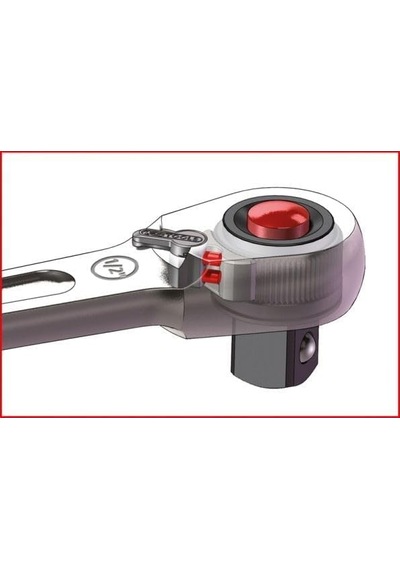 Aee 1/2" Cırcır Kolu 72 Diş Cr-v Crmo Profesyonel Lokma Anahtarı