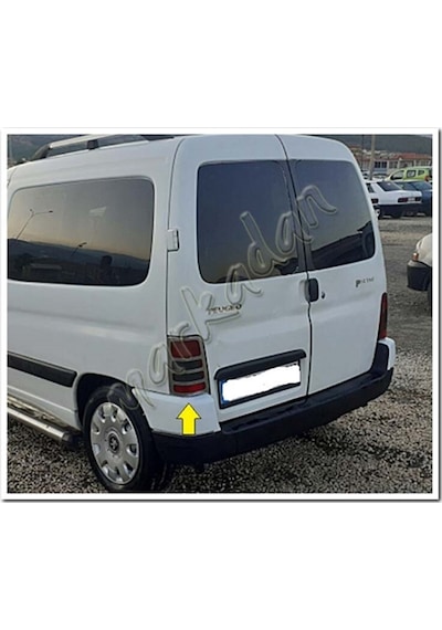 Markadan Peugeot Partner Krom Stop Çerçevesi 1996-2008 2 Parça  Pa