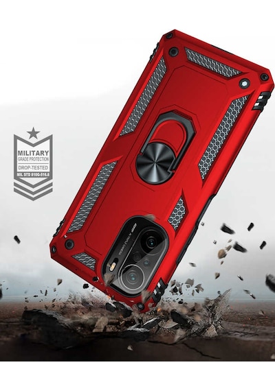 Zore Mi 11i Kılıf Nvth Vega Kapak - Siyah