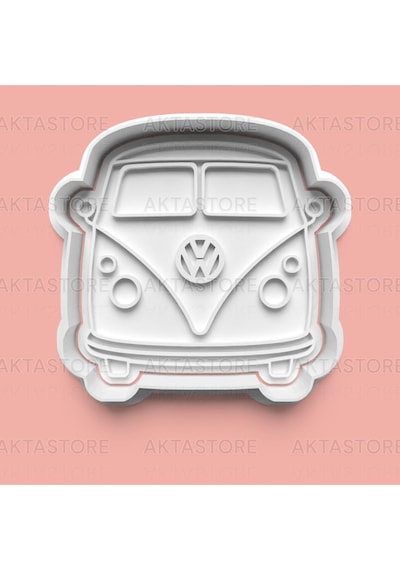 Wolkswagen Vw1 Klasik Kurabiye Kalıbı Ve Şeker Hamuru Kalıbı