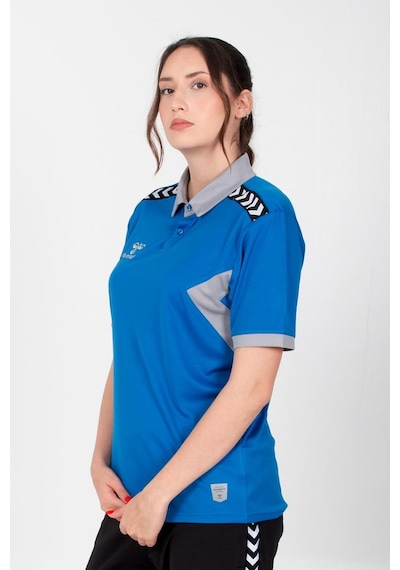 Hummel Otantik Polo Yaka Kamp Tişört Mavi