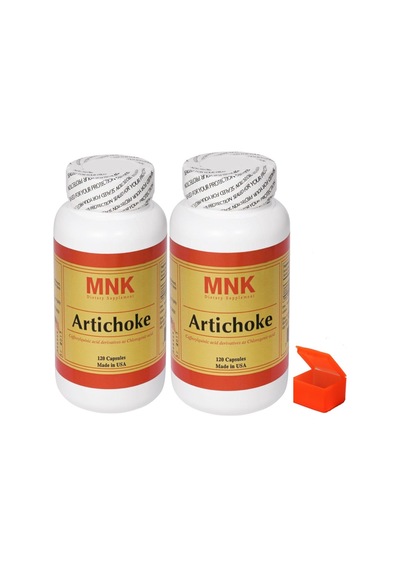 Mnk Artichoke Enginar Yaprak Eki 2 x 120 Kapsül + Hap Kutusu