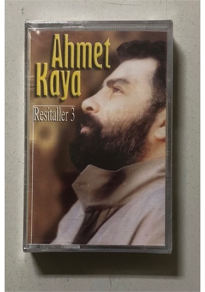Ahmet Kaya Resitaller 3 Kaset Jelatininde Sıfır Dönem Baskı