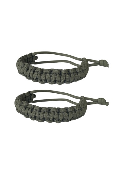 Taktik 2'li Paracord Survival Bileklik Haki