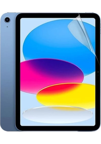 Nettech Apple Uyumlu iPad  10 Nesil 10.9 2022 Ön Koruma Cam Ekran Koruyucu - Şeffaf