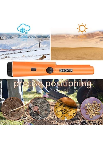 Metal Dedektörü Pinpointer Taşınabilir Metal Dedektörü Ip66 Su Geçirmez Metal Pinpointer Metal Dedektörü Junior Yüksek Hassas 360 Tarama Altın Paralar Metal Dedektörü Altın Para Avı Relics Takı İçin Metal Dedektörü