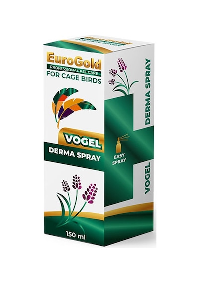 Euro-gold - 763 - Vogel Derma Spray - Glblseme - 150 Ml