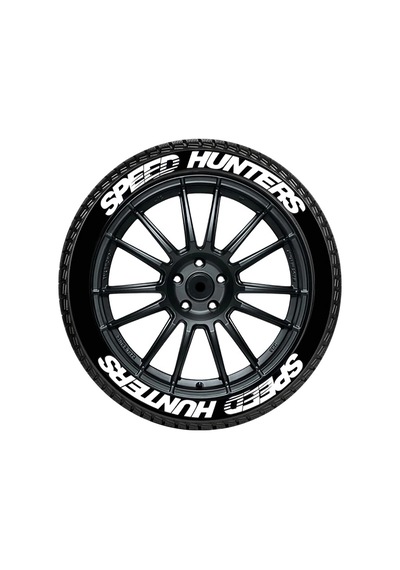 Lastik Yazısı/araba Lastik Yazısı/tire Text/ Speedhunters 8 Li Set+yapıştırıcı+zımpara