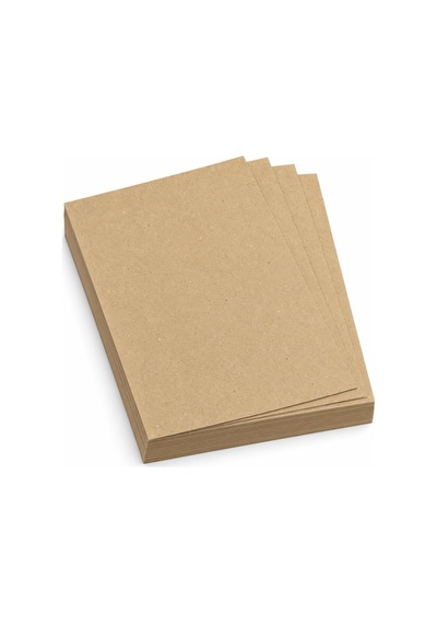 A4 Kraft Kağıdı, 100 Adet, 21 X 29,7 Cm, Kahverengi, Hobi, El İşi, Çizim Ve Hediye Notları İçin