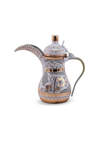 1,2 Mm Kalın Gülçiçek Bakır Mırra Cezve 900 Ml