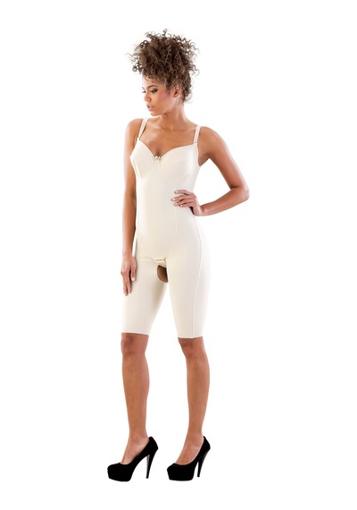 Emay 2822 Lazer Kesim Toparlayıcı Çift Kat Body Korse Ten Ten