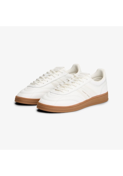 Tommy Hilfiger The Greenwich Edge Leather Kadın Beyaz Spor Ayakkabı En0en03000 Beyaz