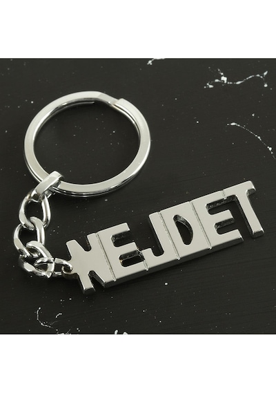 Nejdet İsimli Anahtarlık Gümüş