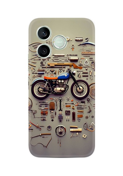 Arvencase Honor 600 Lite Lna-nx1 Uyumlu Kılıf Desen Baskılı Silikon Kapak Name:1052.jpg Renk12 Renk12