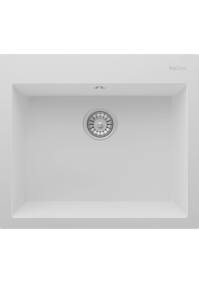 Real Stone K02 Dıdyma 60 Beyaz Granit Eviye