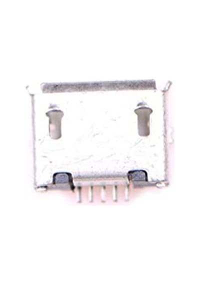 Koodmax-Micro Mikro Usb 5 Pin B Tipi Dişi Şase Konnektör Lehim Tipi 10'Lu