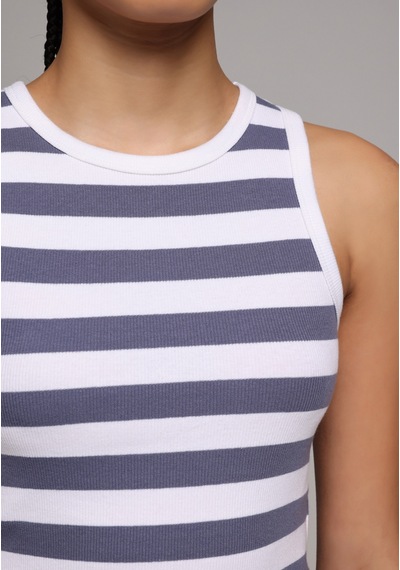 Colin's Colins Slim Fit Kadın Mavi Atlet Cl1074824 Q1.v2 Lıv Mavi