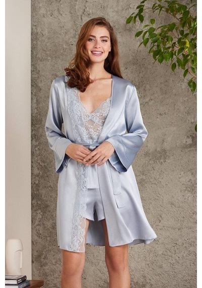 Pierre Cardin 4lü Gecelik Çeyiz Takım Mist