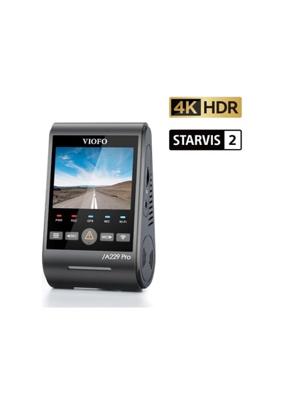 A229 Pro 4k Hdr Sony Starvis 2 Sensörlü Wi-fi Gps'li Araç Kamerası
