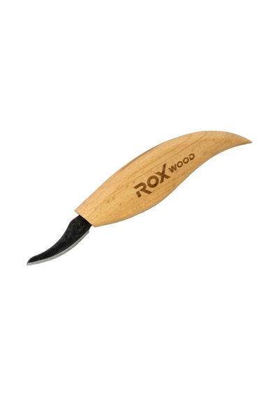 Rox Wood 0374 Gaga Tip Ahşap Yontma Ve Oyma Bıçağı