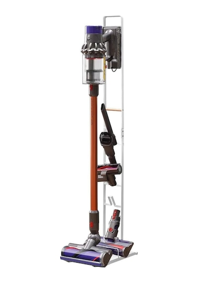 Asgard Grup Dyson V15 Uyumlu V12 V11 V10 V8 V7 V6  Pkt-iasgdikstant Dikey Beyaz Renk Süpürge Standı