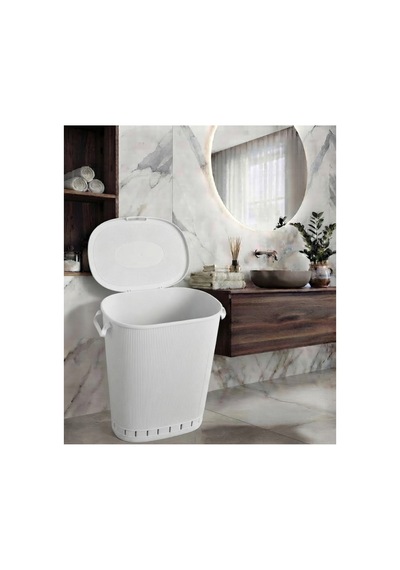 Premıum Kanal Tasarım Çamaşır Sepeti Ve Pedallı Çöp Kovası Seti 65l, 20l, 13l, 8l - Hava Akışlı Tasarım, Soft-close Kapak Beyaz - 909315802 Beyaz Premıum Kanal Tasarım Çamaşır Sepeti Ve Pedallı Çöp Kovası Seti 65l, 20l, 13l, 8l - Hava Akışlı Tasarım, Soft-close Kapak Beyaz - 909315802 Beyaz
