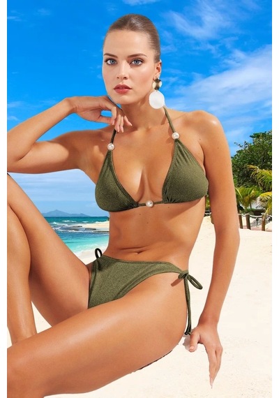 Ersefa Tasarım Bikini Takımı Premium Kalite Özel Klora Dayanıklı Su Spor Haki Ersefa Tasarım Bikini Takımı Premium Kalite Özel Klora Dayanıklı Su Spor Haki