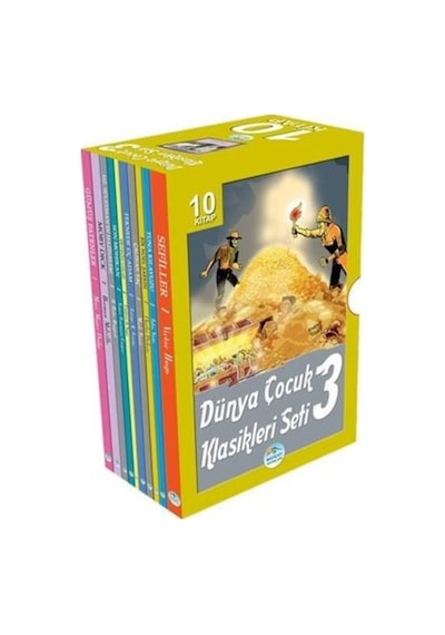 Dünya Çocuk Klasikleri Seti 3 ( 10 Kitap )