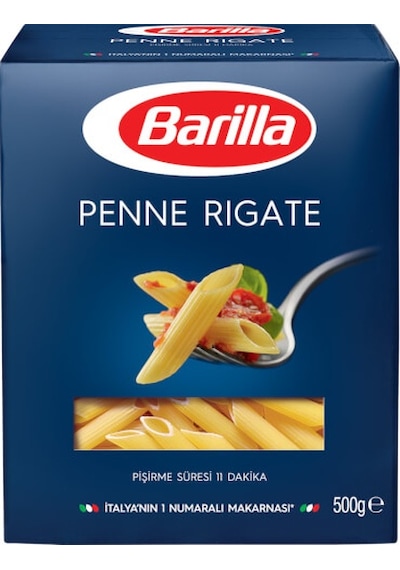 Barilla Penne Rigate Kalem Makarna 500 G