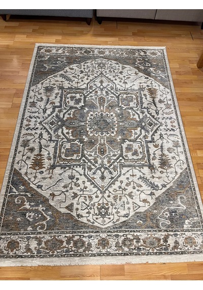 Merinos Halı Valeria Serisi 91047-110 Vintage Etnik Desenli Salon Oturma Odası Halısı Çok Renkli
