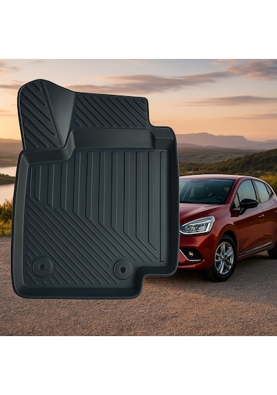 Renault Clio 4 Sport Tourer 2012-2019+uyumlu 3d Oto Paspas Premium