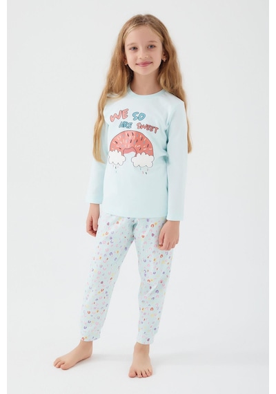 Roly Poly 3098 We So Sweet Melanj Kız Çocuk Pijama Takım NİL