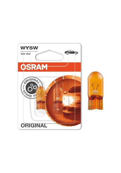 Ayrex Osram 12v Dipsiz Ampul T10 5w Turuncu 2 Ad Diğer