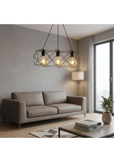 Nisaluce Flora 3lü Sıralı Siyah