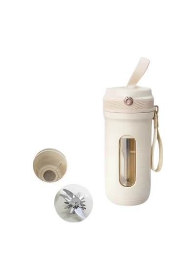 Usb Şarjlı Mini Smoothie Blender Pratik Meyve Karıştırıcı 350 Ml Çok Renkli