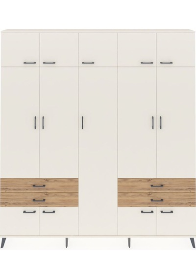 Arges Dolap 12 Raflı 4 Çekmeceli 2 Askılı 220x30x243 Aytaşı-aytaşı/çam Aytası/atlas Çam Arges Dolap 12 Raflı 4 Çekmeceli 2 Askılı 220x30x243 Aytaşı-aytaşı/çam Aytası/atlas Çam