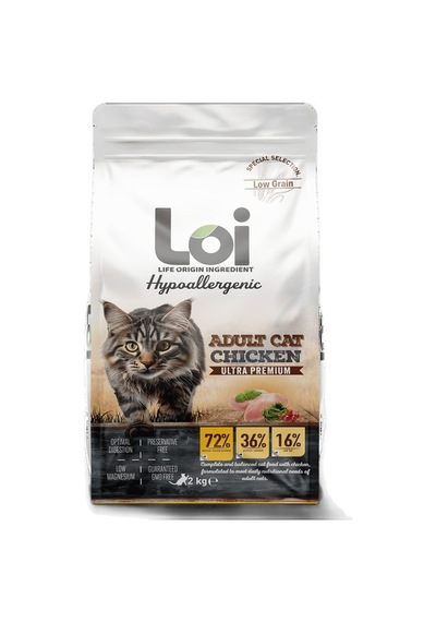 Loı Kedi Maması Tavuklu 2 Kg
