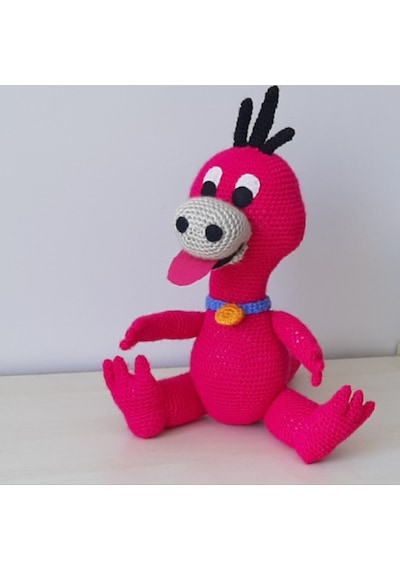Amigurumi Örgü Oyuncak Taşdevri Dino