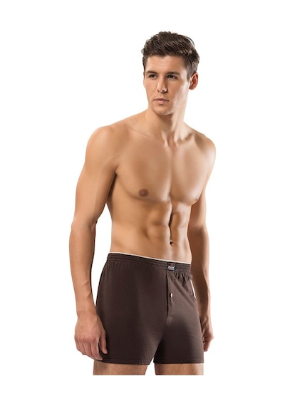 Erdem Kahverengi Penye Boxer 1400 Kahverengi