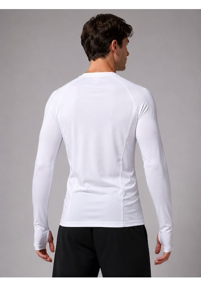 Umbro Von Dry Park Erkek Beyaz Uzun Kollu İçlik Antrenman İçliği Tc0260