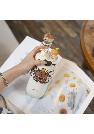 D9285 Paslanmaz Çelik Matara 520 Ml Çok Renkli