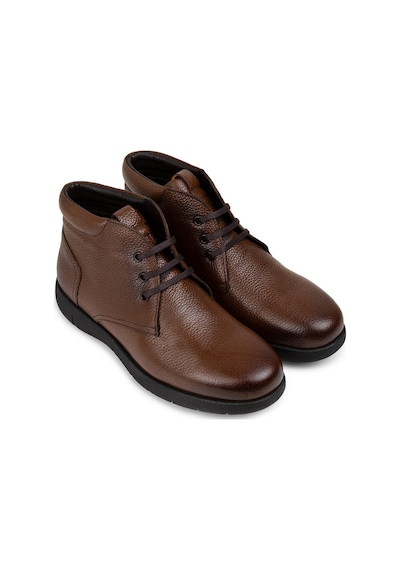 Deery Hakiki Deri Taba Rengi Erkek Bot - 01948mtbac01