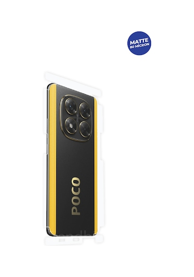 Xiaomi Poco X7 Mat Arka Ve Yan Koruyucu Tpu Film