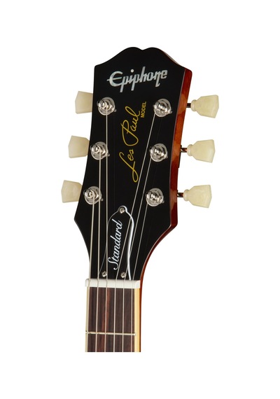 Epiphone Inspired By Gibson Les Paul Standard '50s Figured Elektro Gitar Washed Cherry Sunburst