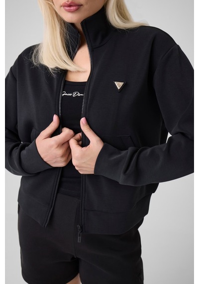 Guess Olympe Scuba Kadın Sweatshirt V6yq17k4313 Siyah